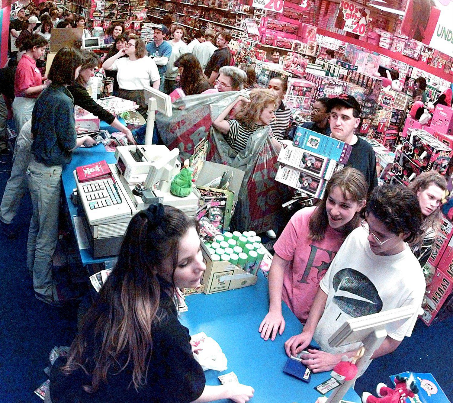 Looking back at Eastland Mall